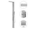VIDAXL Outdoor Shower Stainless Steel Square
