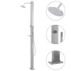 VIDAXL Outdoor Shower Stainless Steel Straight 2 VIDAXL Outdoor Shower Stainless Steel Straight -Pool Supplies Store vidaxl outdoor shower stainless steel straight