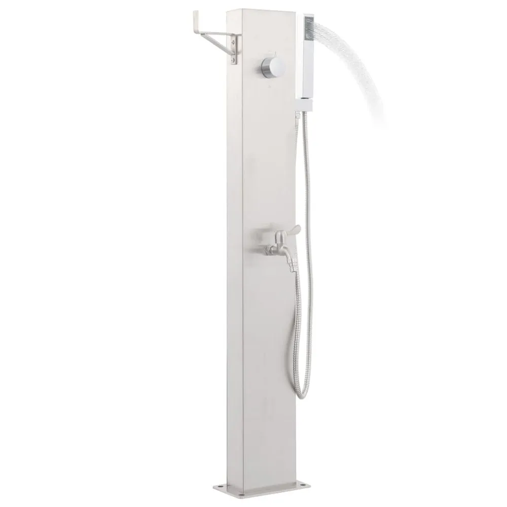 VIDAXL Stainless Steel Garden Faucet Shower 4 VIDAXL Stainless Steel Garden Faucet Shower - Image 2