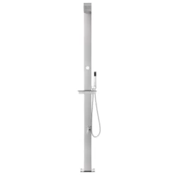 VIDAXL Stainless Steel Garden Shower 12 VIDAXL Stainless Steel Garden Shower -Pool Supplies Store vidaxl stainless steel garden shower 2