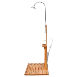 VIDAXL Wooden Garden Shower 10 VIDAXL Wooden Garden Shower -Pool Supplies Store vidaxl wooden garden shower 2