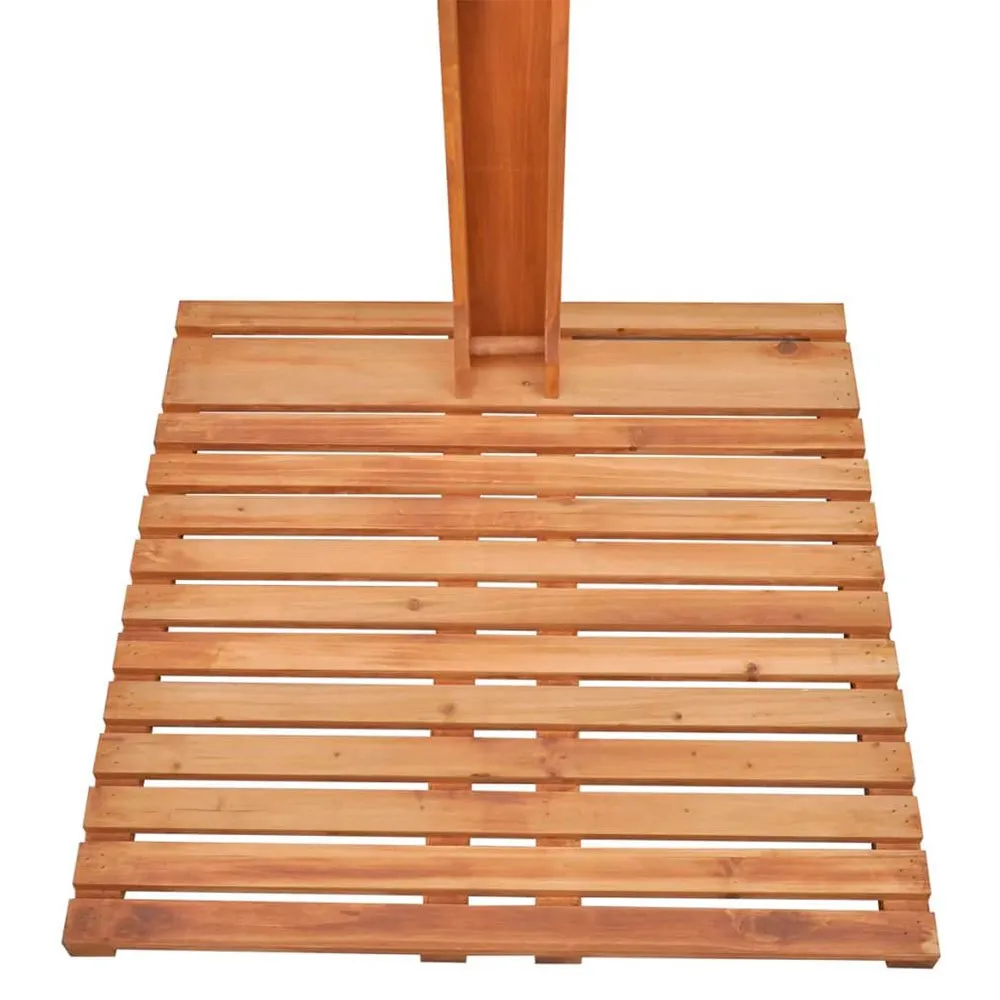 VIDAXL Wooden Garden Shower 7 VIDAXL Wooden Garden Shower - Image 5
