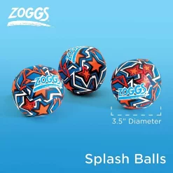 Zoggs Splash Ball 3 Units -Pool Supplies Store zoggs splash ball 3 units 2